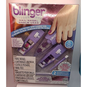 Blinger Nail Wand Instantly Glam Your Nails Roll-On Designs